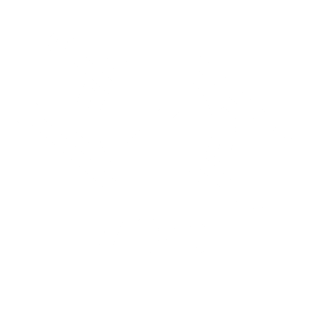 Z gate logo+文字 白色